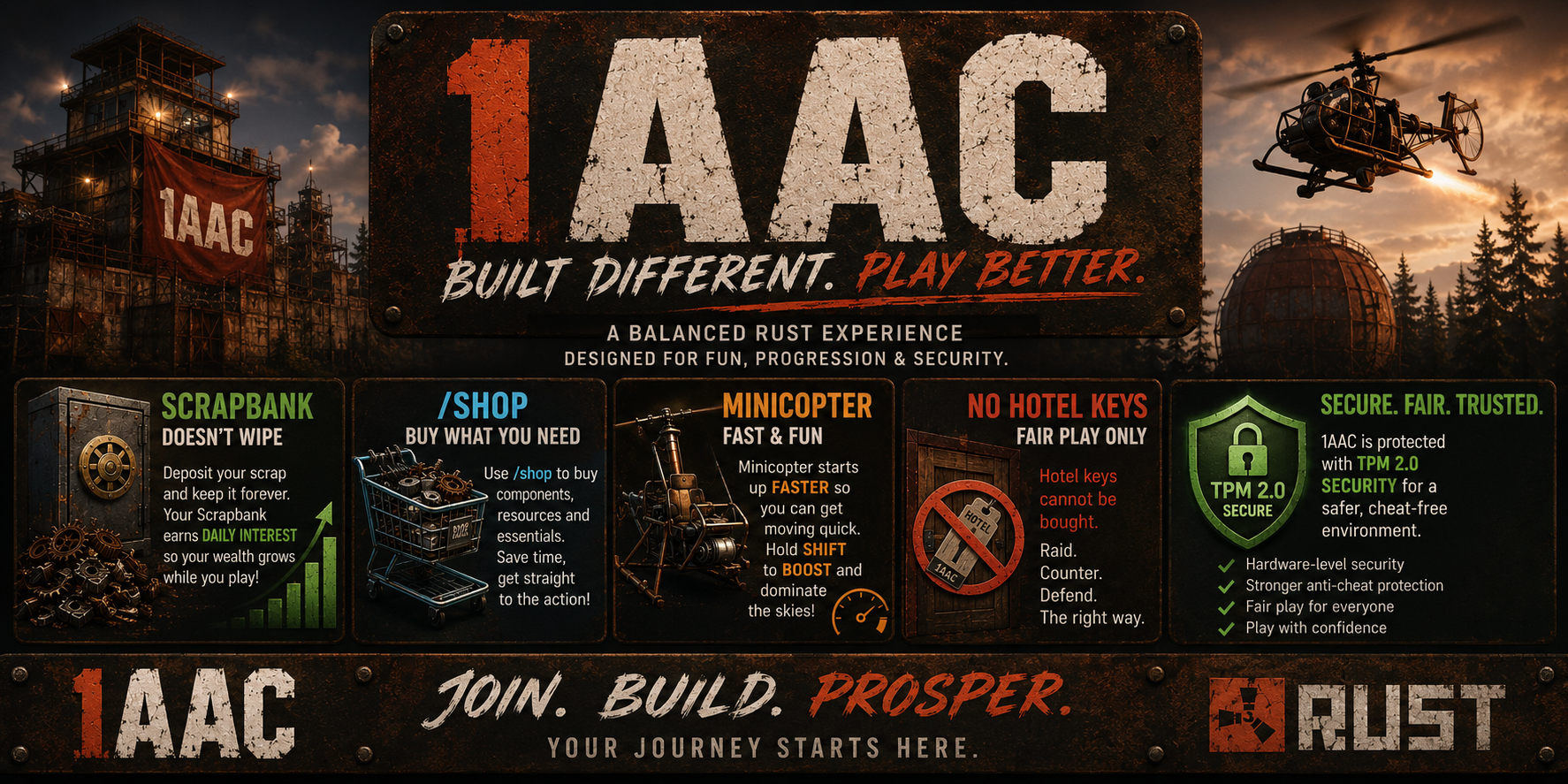 1AAC | Monthly Vanilla+ | ScrapBank | Daily Interest | /Shop | image